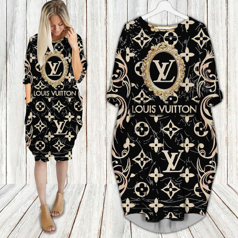 Louis Vuitton Logo Pocket Robe - ShopperBoard