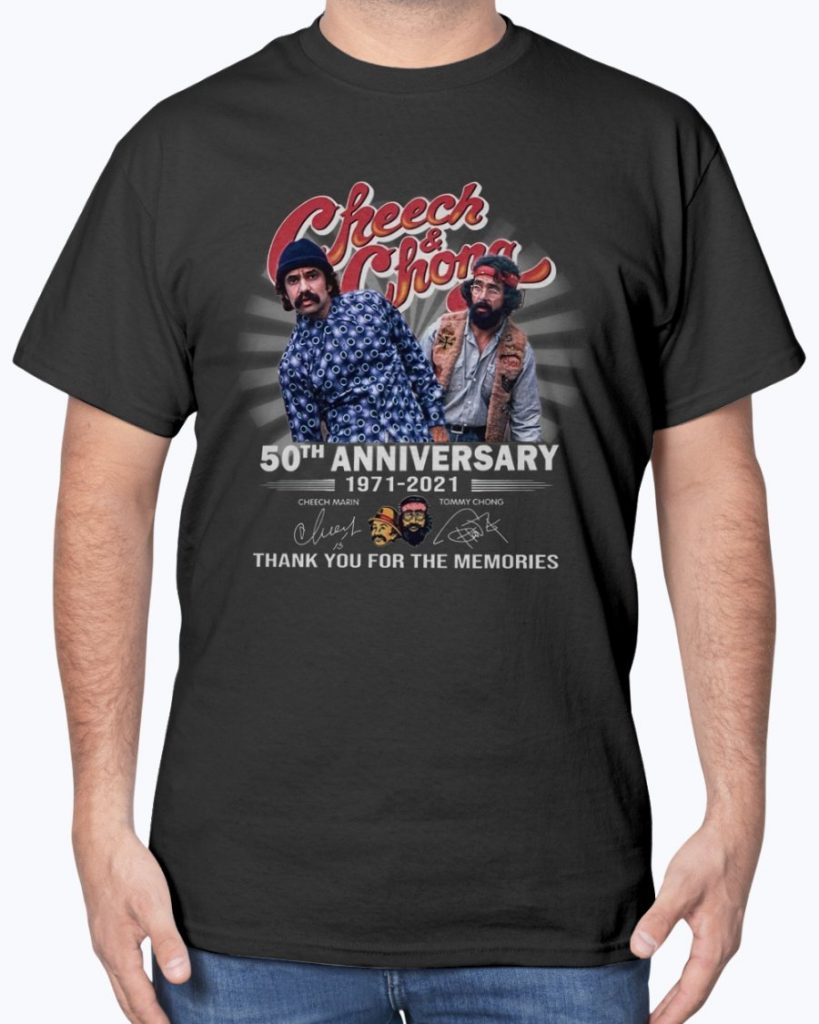 50 th Anniversary CHeech And ChOng Tshirt HG – Tycloset™