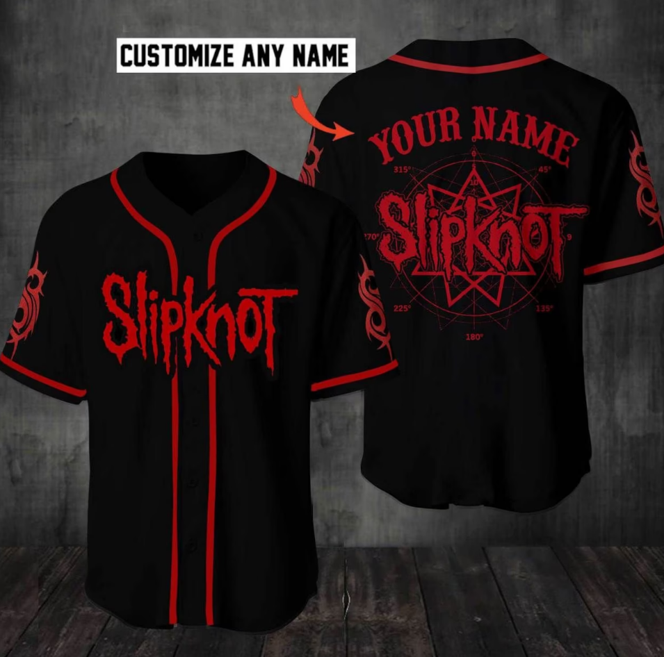 Slipknot custom name baseball jersey BPA – Tycloset™